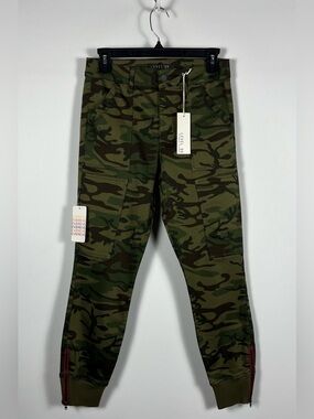 Level 99 Olive Green Camo Utility Pant Size 26 New with tags